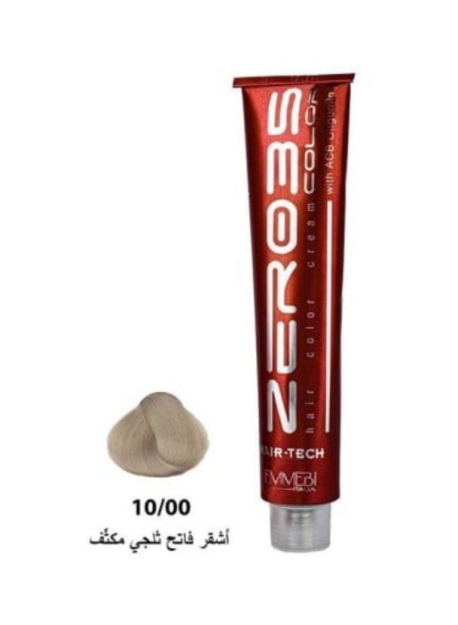 Intense Light Ice Blonde Hair Color 100ml 10/00